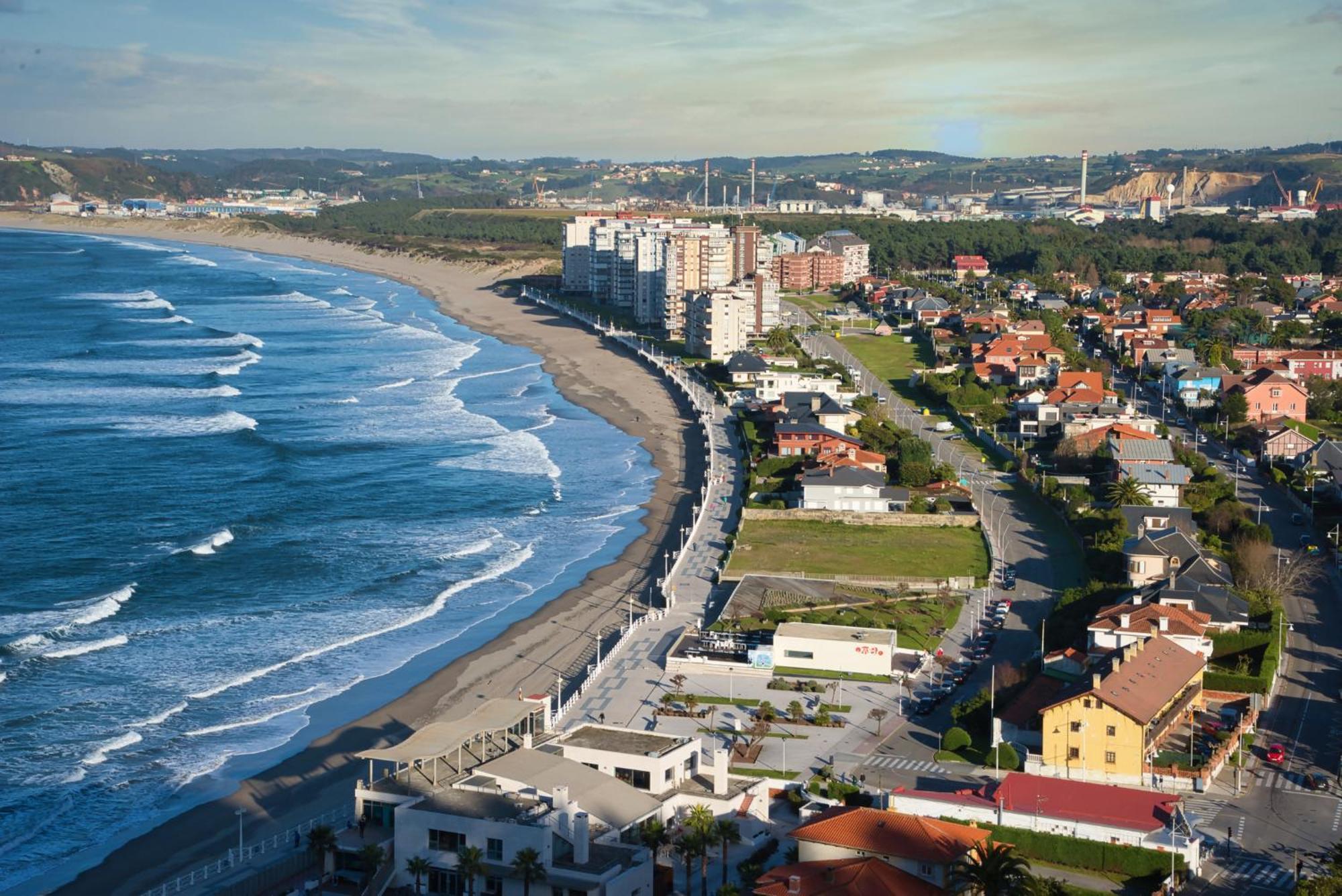 Salinas Soja Beach Alojamiento Frente A La Playa Salinas (Castrillon) Exterior foto